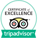 Trip Advisor - Certificate of Excellence